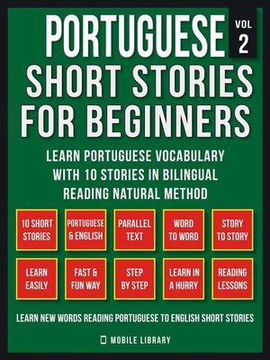 cover image of Portuguese Short Stories For Beginners (Vol 2)